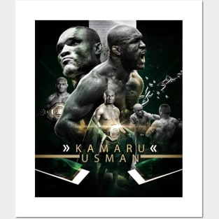 Kamaru Usman 'The Nigerian Nightmare' Posters and Art